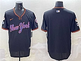 Men's New York Mets Blank Black 2025 Spring Training Stitched Jersey,baseball caps,new era cap wholesale,wholesale hats